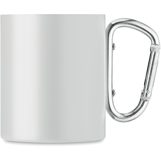 Metallbecher Corwillan - white