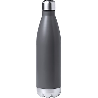 Thermosflasche Lotus, 75 cl - grau
