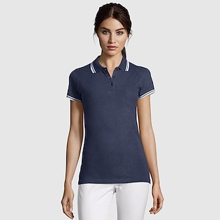 SOL´s Pasadena Women Polo - french navy/ white