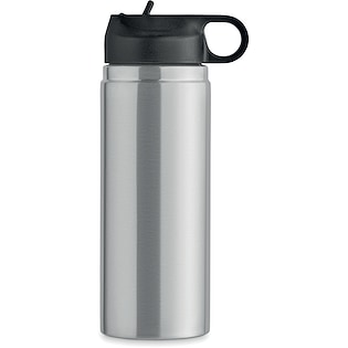 Sportflasche Oulu, 50 cl - matt silver