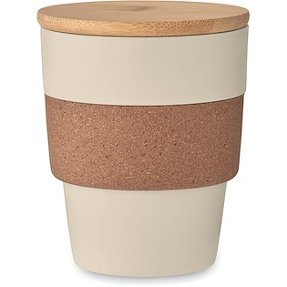 Take-away-Becher Felicity, 30 cl - beige