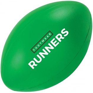 Stressball Rugby Ball - green