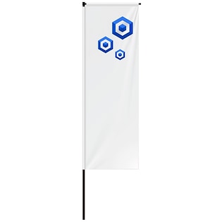 Beachflag Straight XL, 507 cm