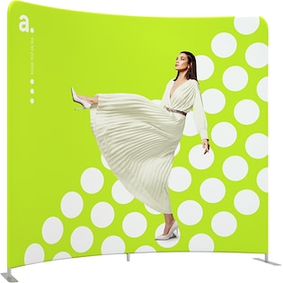 Messewand Softstar Curved 240