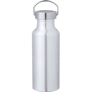 Sportflasche Brookville, 65 cl - silber
