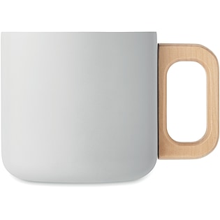Metallbecher Salinas - white