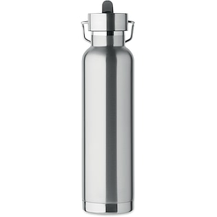 Sportflasche Tempest, 66 cl - silver matted
