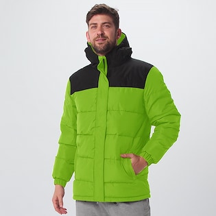 Roly Tallin Unisex Jacket - lime/ solid black
