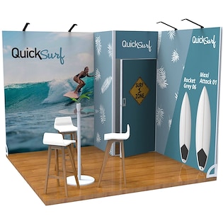Messestand Evo 9 m2