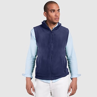 Roly Bellagio Unisex Fleece Bodywarmer - navy