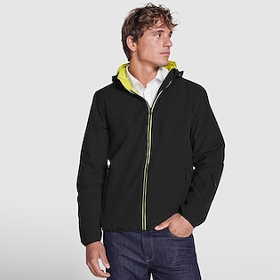 Roly Siberia Unisex Softshell Jacket - black