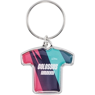 Metall-Schlüsselanhänger Team Shirt