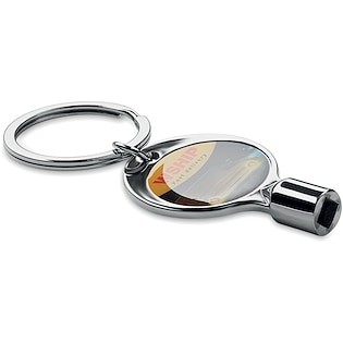 Metall-Schlüsselanhänger Brookside