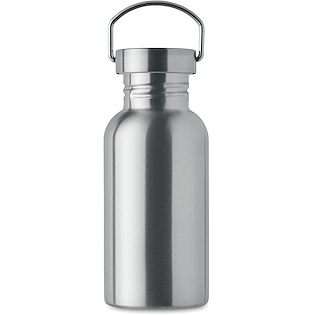 Sportflasche Lucy, 50 cl - silver matted