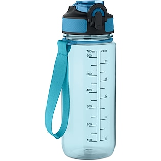 Sportflasche Abington, 70 cl - transparent light blue