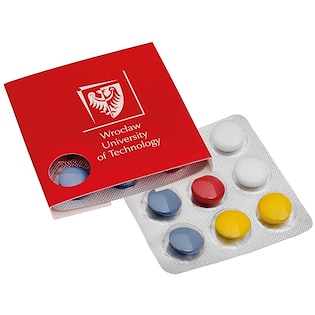 Schokoladenlinsen Blister 9