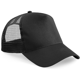 Beechfield Trucker Solid - black/ black