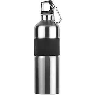 Sportflasche Linear, 75 cl - silber