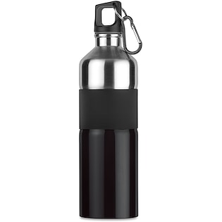 Sportflasche Linear, 75 cl - schwarz