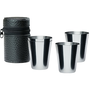 Metallbecher-Set Polo