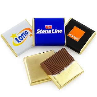 Schokoladenquadrat Belgium, 5 g